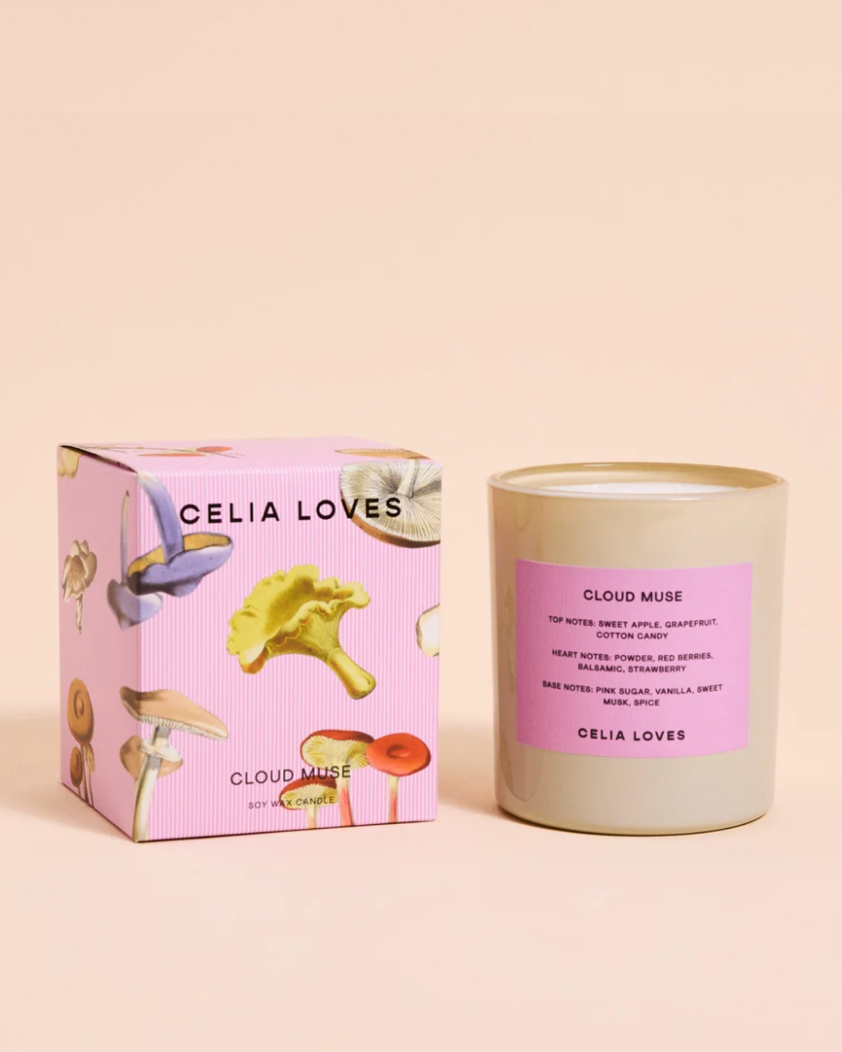 Celia Loves Cloud Muse Candle (395gms - 80 hours)