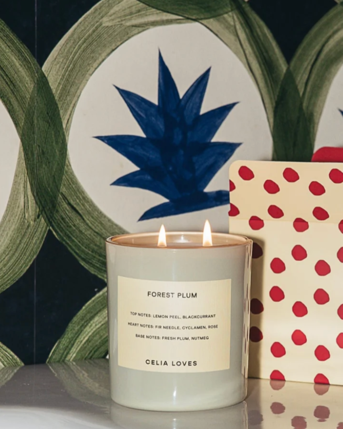 Celia Loves Forest Plum Candle (395gms - 80 hours)