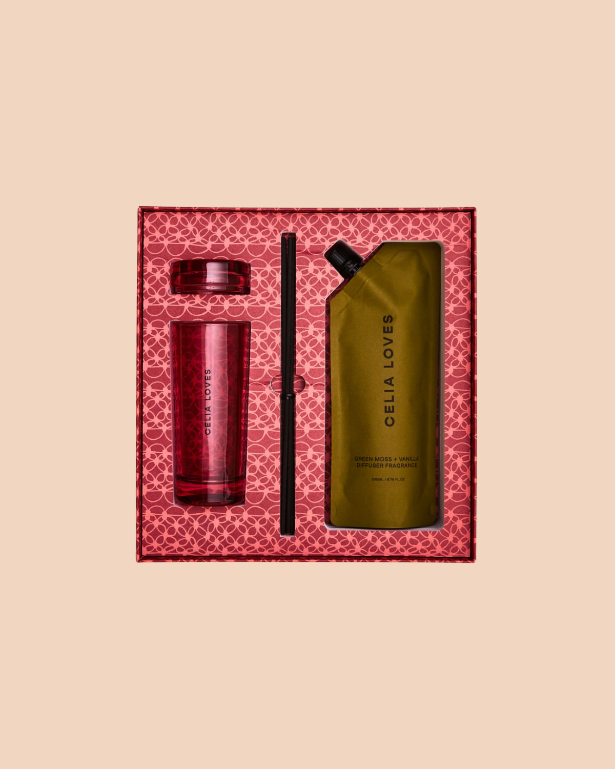 Celia Loves Green Moss &amp; Vanilla - Diffuser Gift Set 