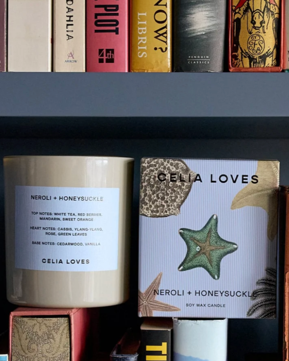 Celia Loves Neroli &amp; Honeysuckle Candle (395gms - 80 hours)