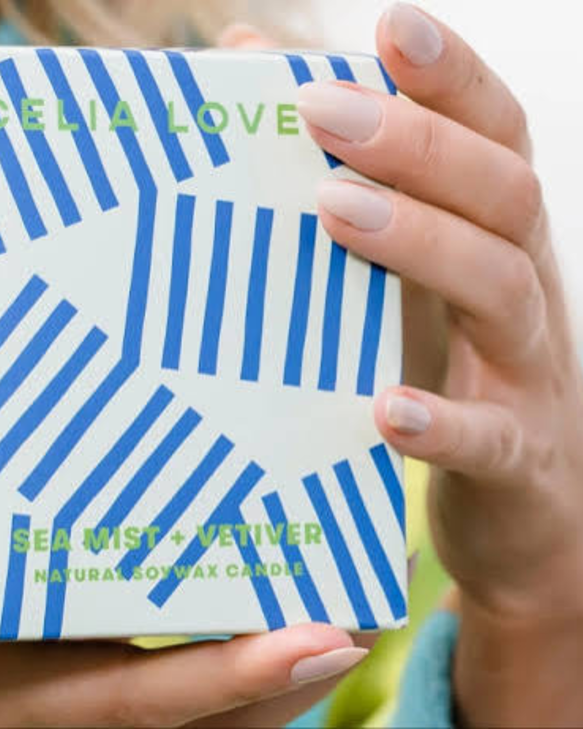 Celia Loves Sea Mist &amp; Vetiver Candle (395gms - 80 hours)