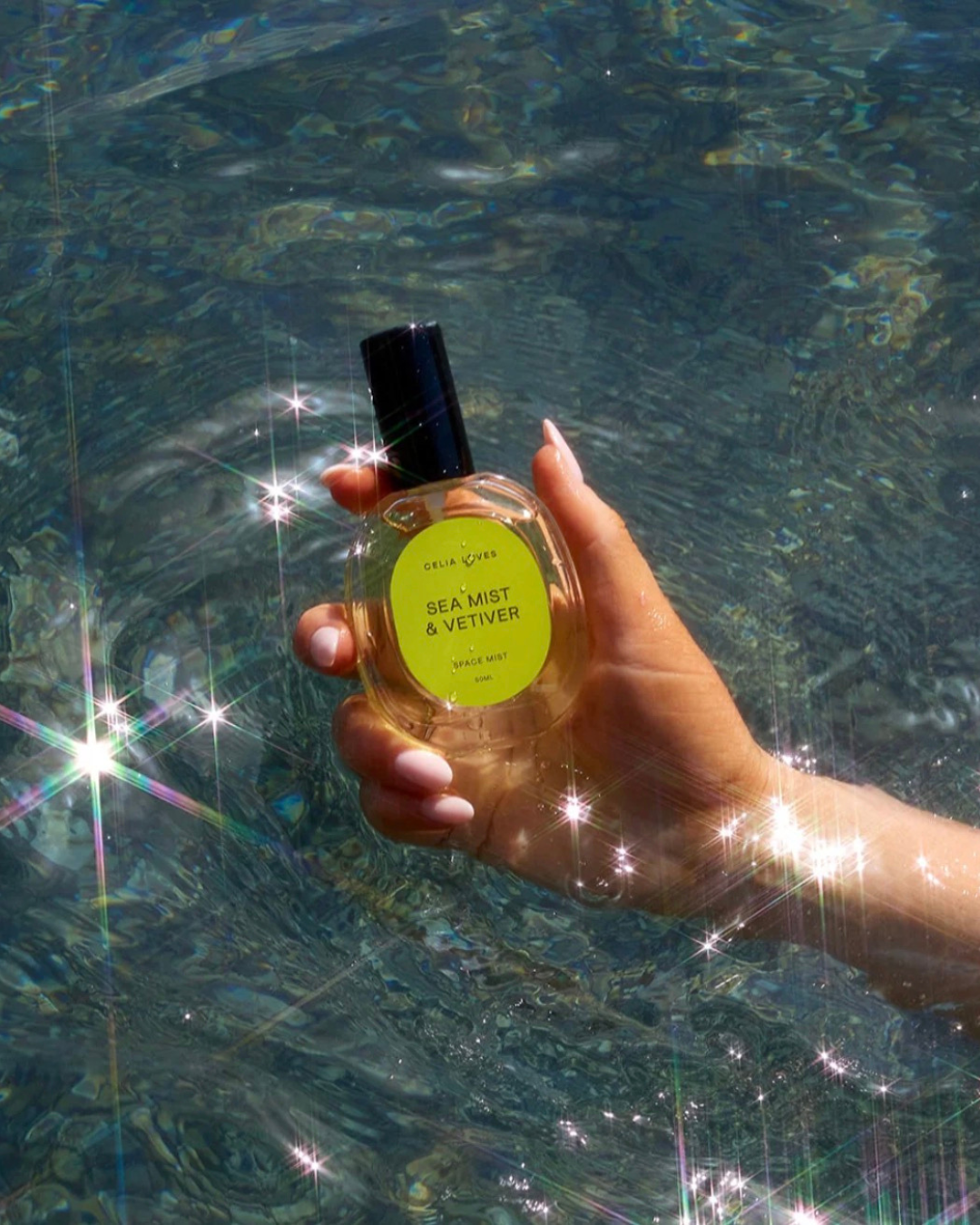 Celia Loves Room Spray - Sea Mist + Vetiver (50ml)