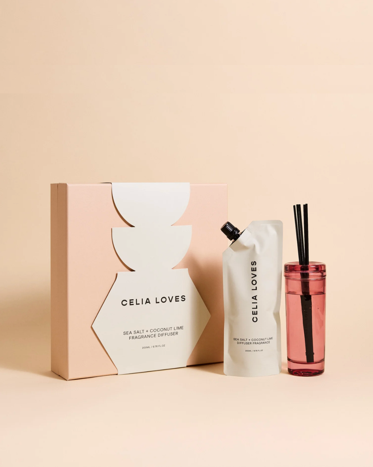Celia Loves Sea Salt &amp; Coconut Lime Room Diffuser Reeds