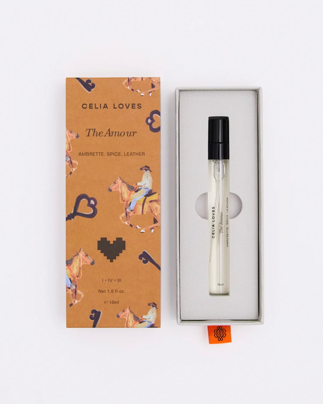 CELIA LOVES X LOTTIE RAE - The Amour - Eau de Parfum Traveller (10ml) 