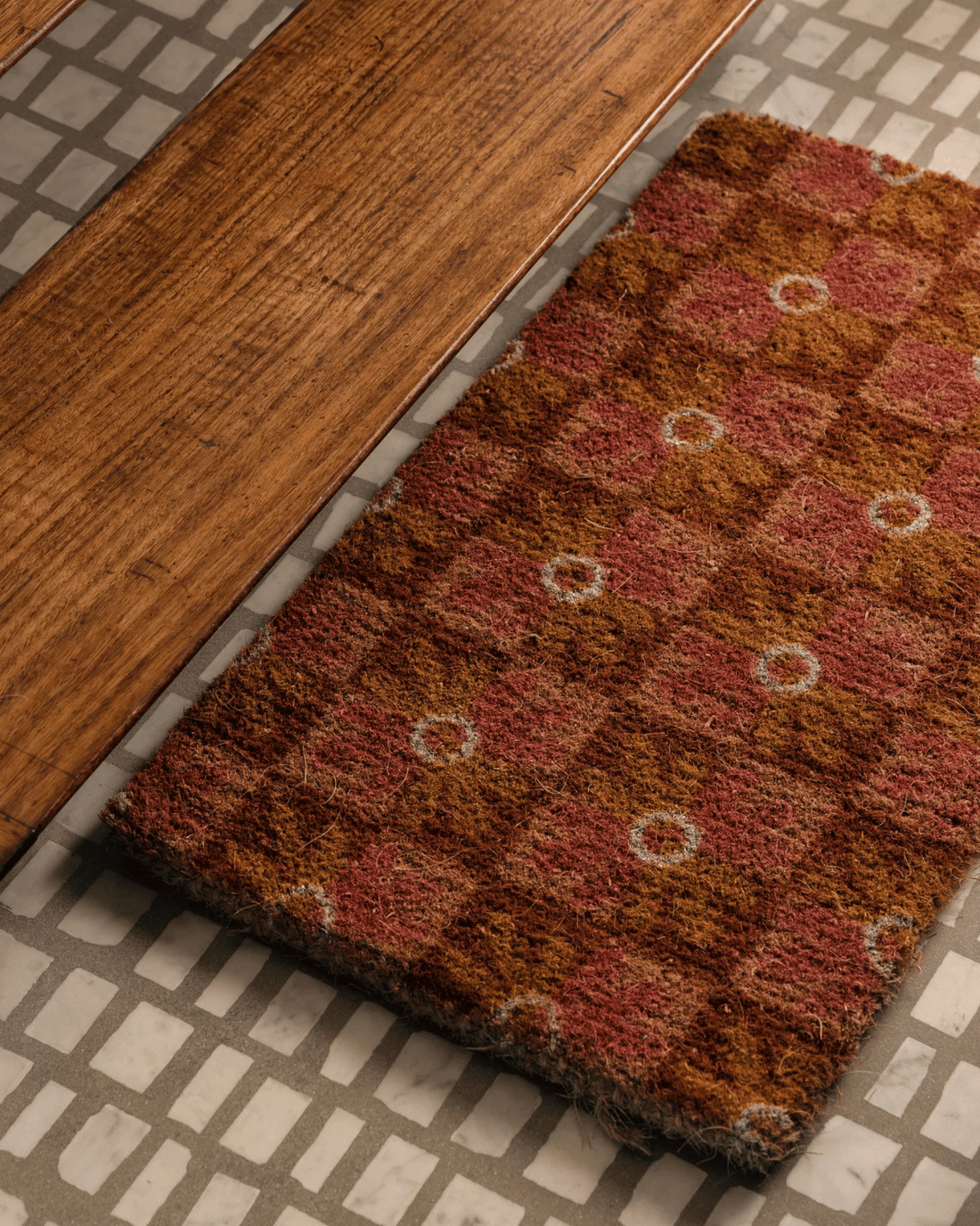 Bonnie &amp; Neil Chamomile Pink Door Mat 