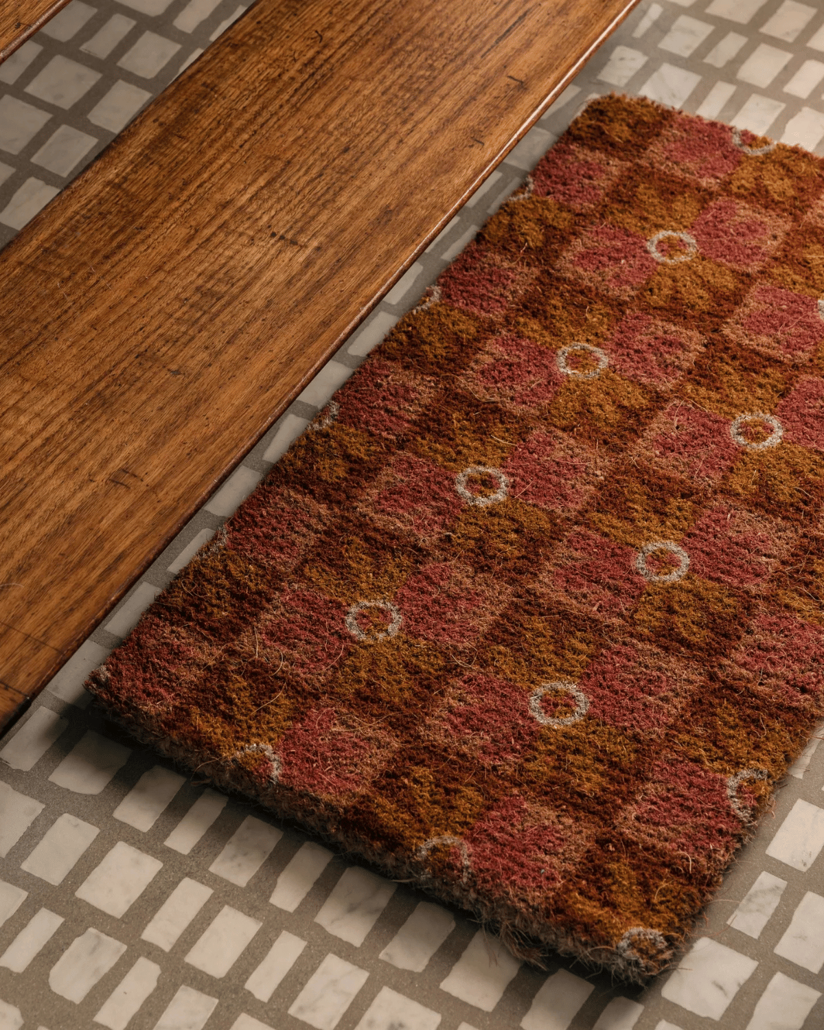 Bonnie &amp; Neil Chamomile Pink Door Mat 