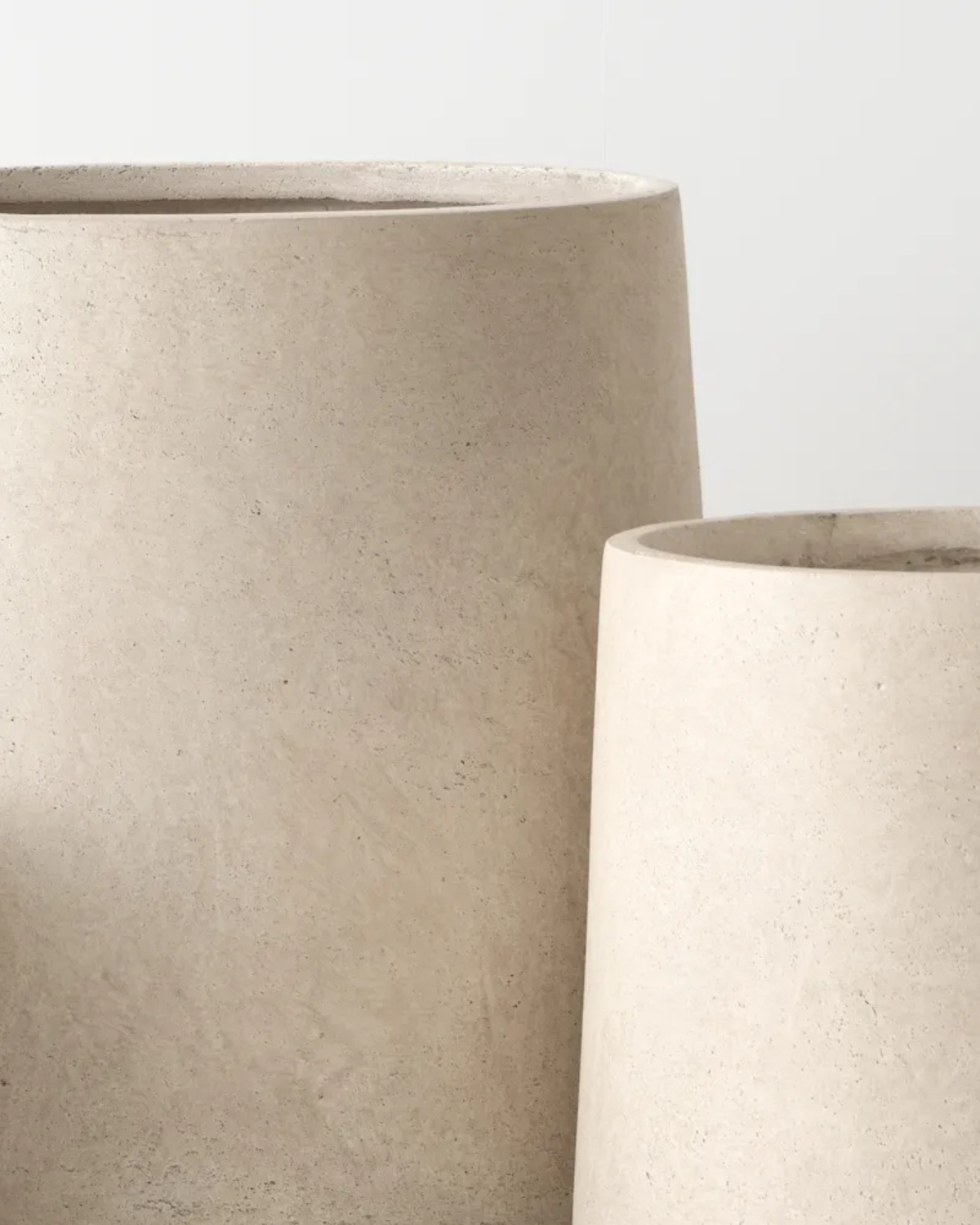 Cinder Pot - Beige Marlstone (Small, Medium, Large)