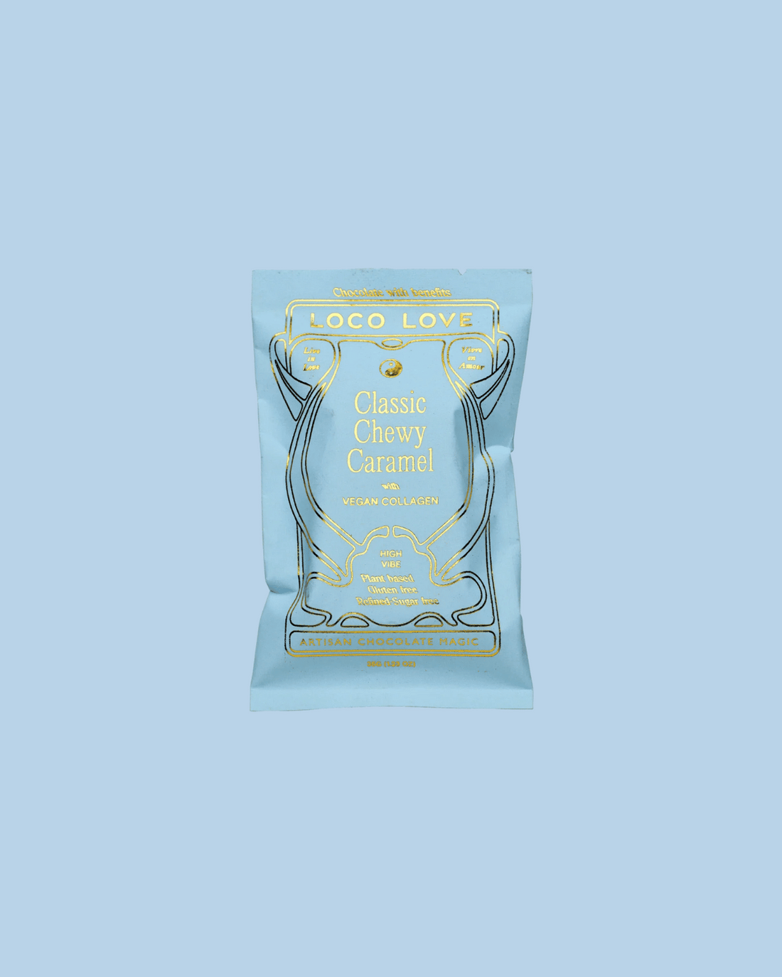 Loco Love Classic Chewy Caramel Chocolate - Single 30g