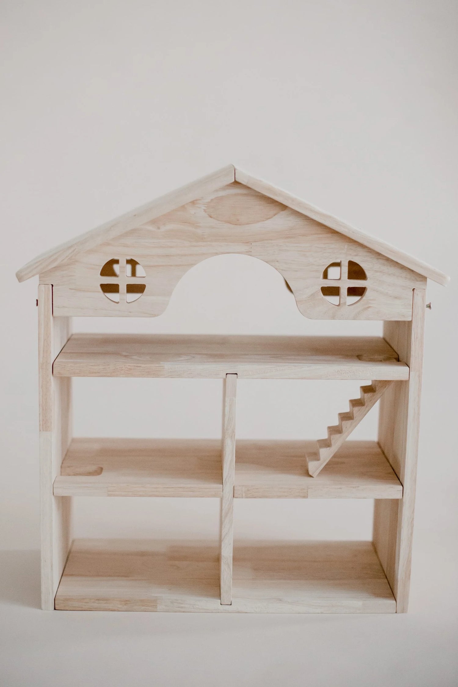 Classic Wooden Doll House by Qtoys