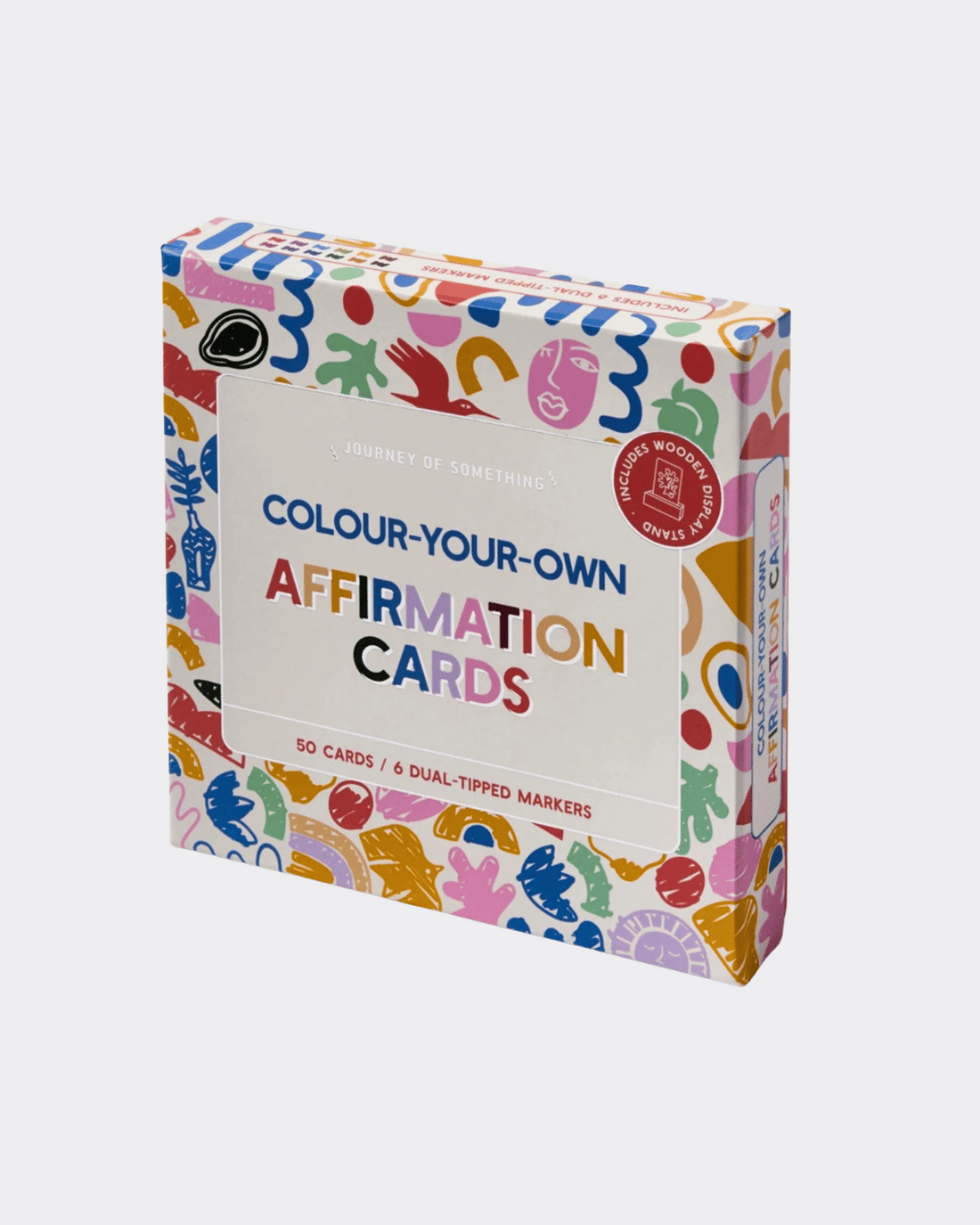 Colour Your Own Affirmation Cards by Journey of Something 
