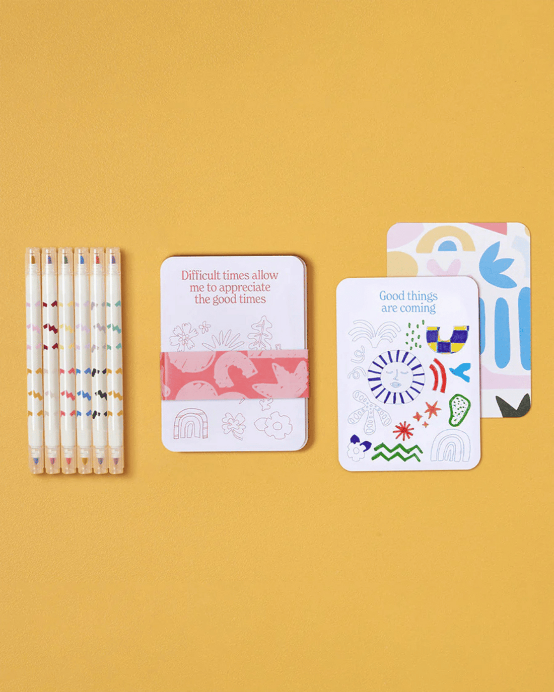 Colour Your Own Affirmation Cards by Journey of Something 