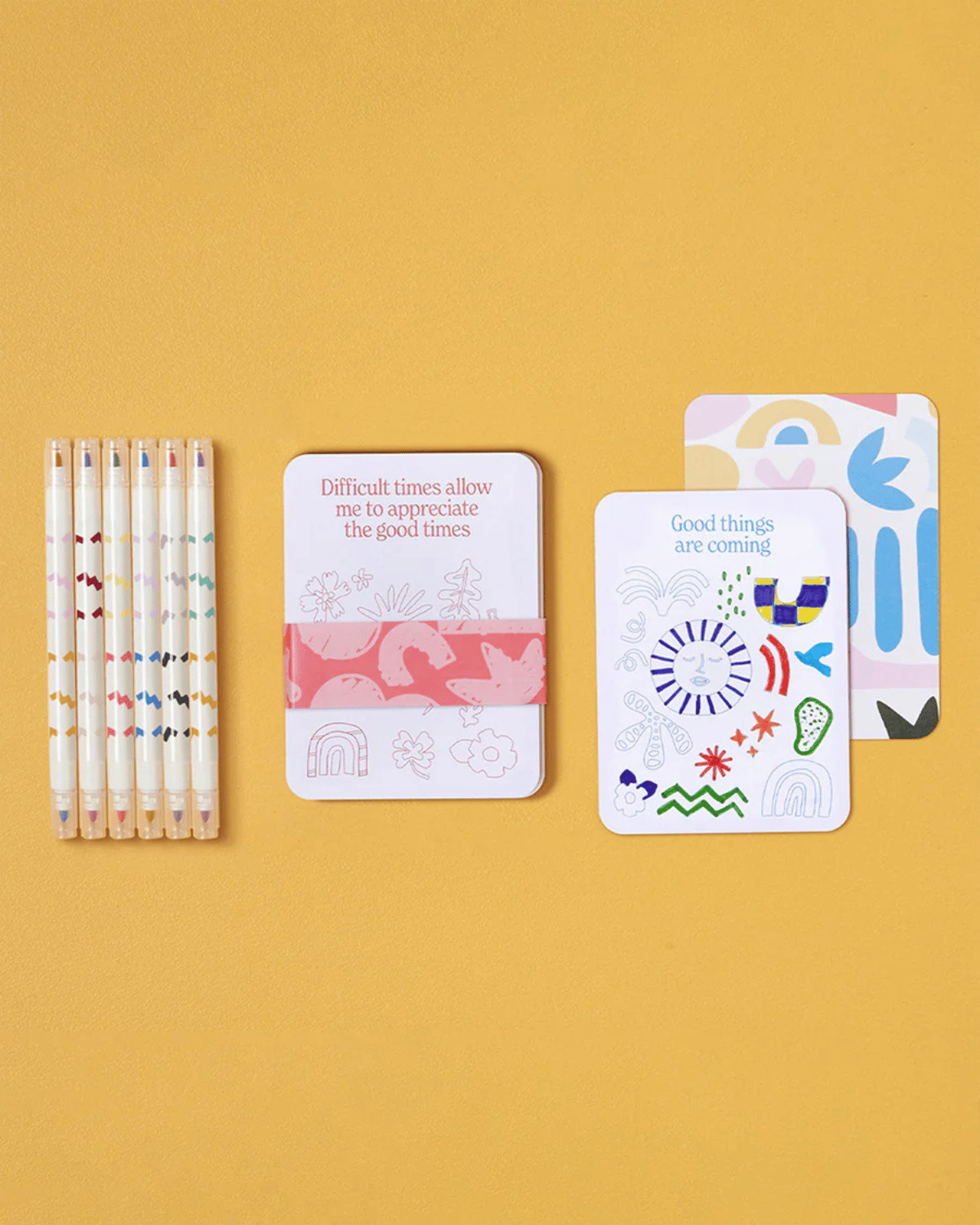 Colour Your Own Affirmation Cards by Journey of Something 