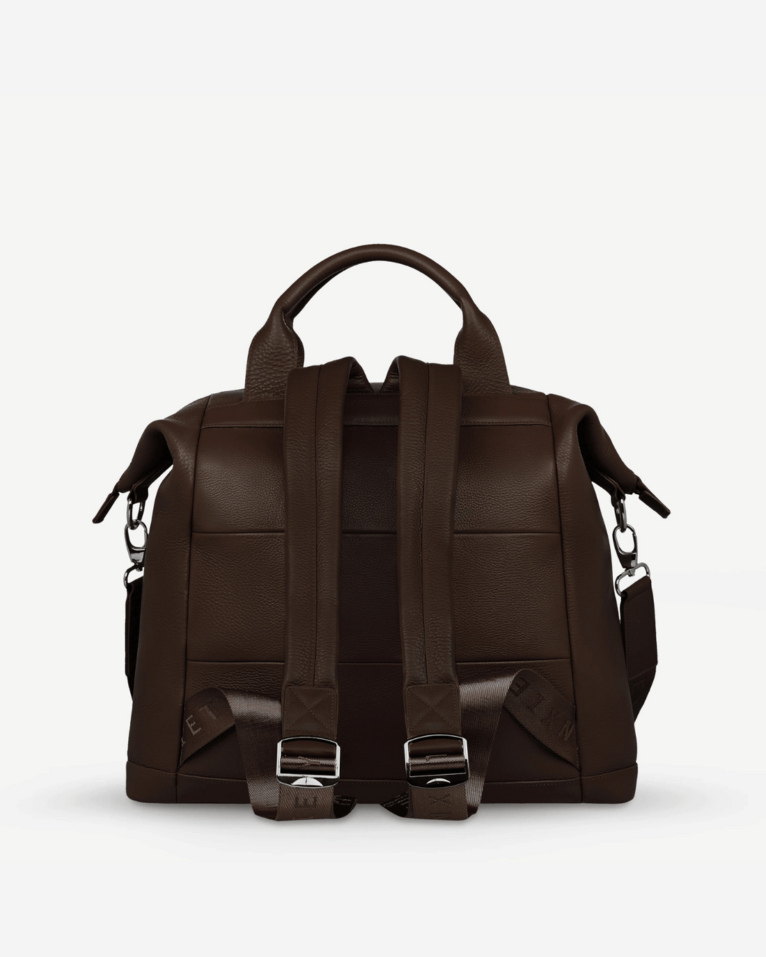 Status Anxiety - Comes in Waves Backpack / Leather Baby Bag - Cocoa
