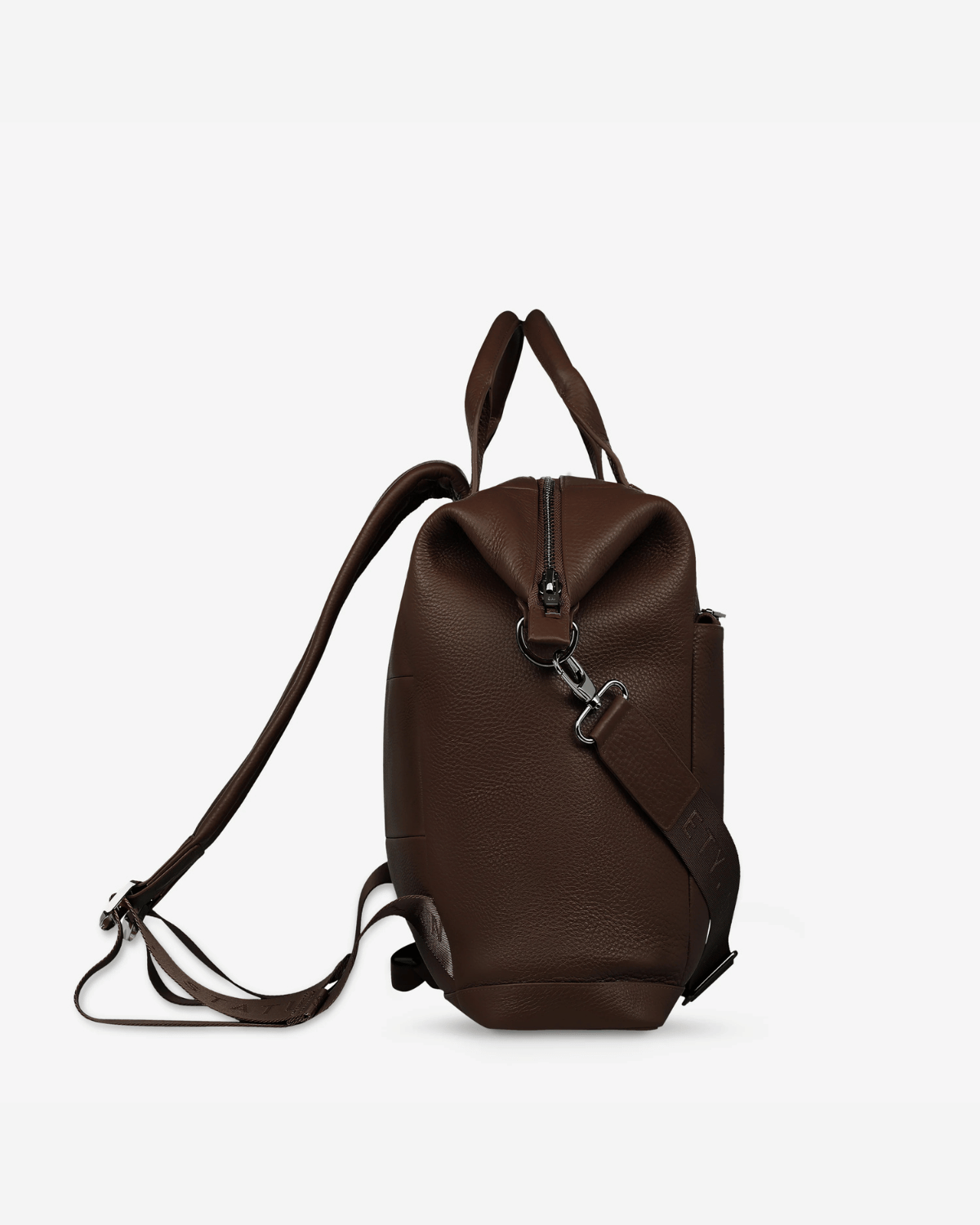 Status Anxiety - Comes in Waves Backpack / Leather Baby Bag - Cocoa