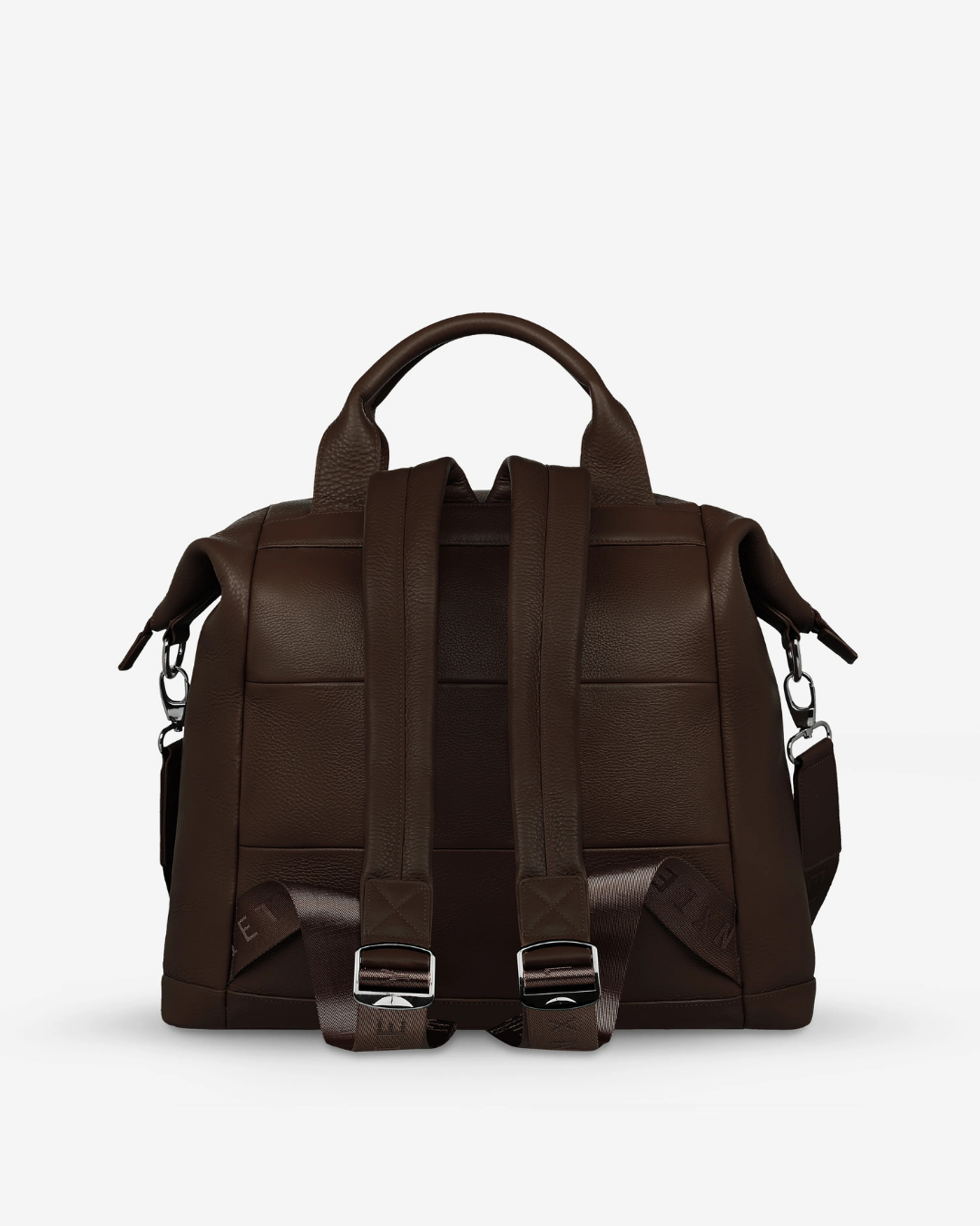 Status Anxiety - Comes in Waves Backpack / Leather Baby Bag - Cocoa
