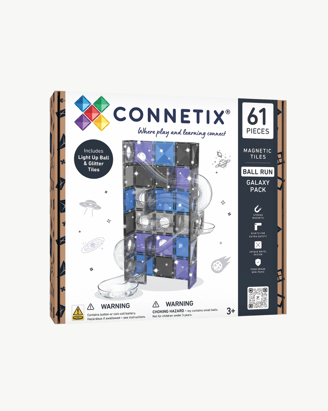 Connetix - Ball Run Galaxy Pack (61 pc)