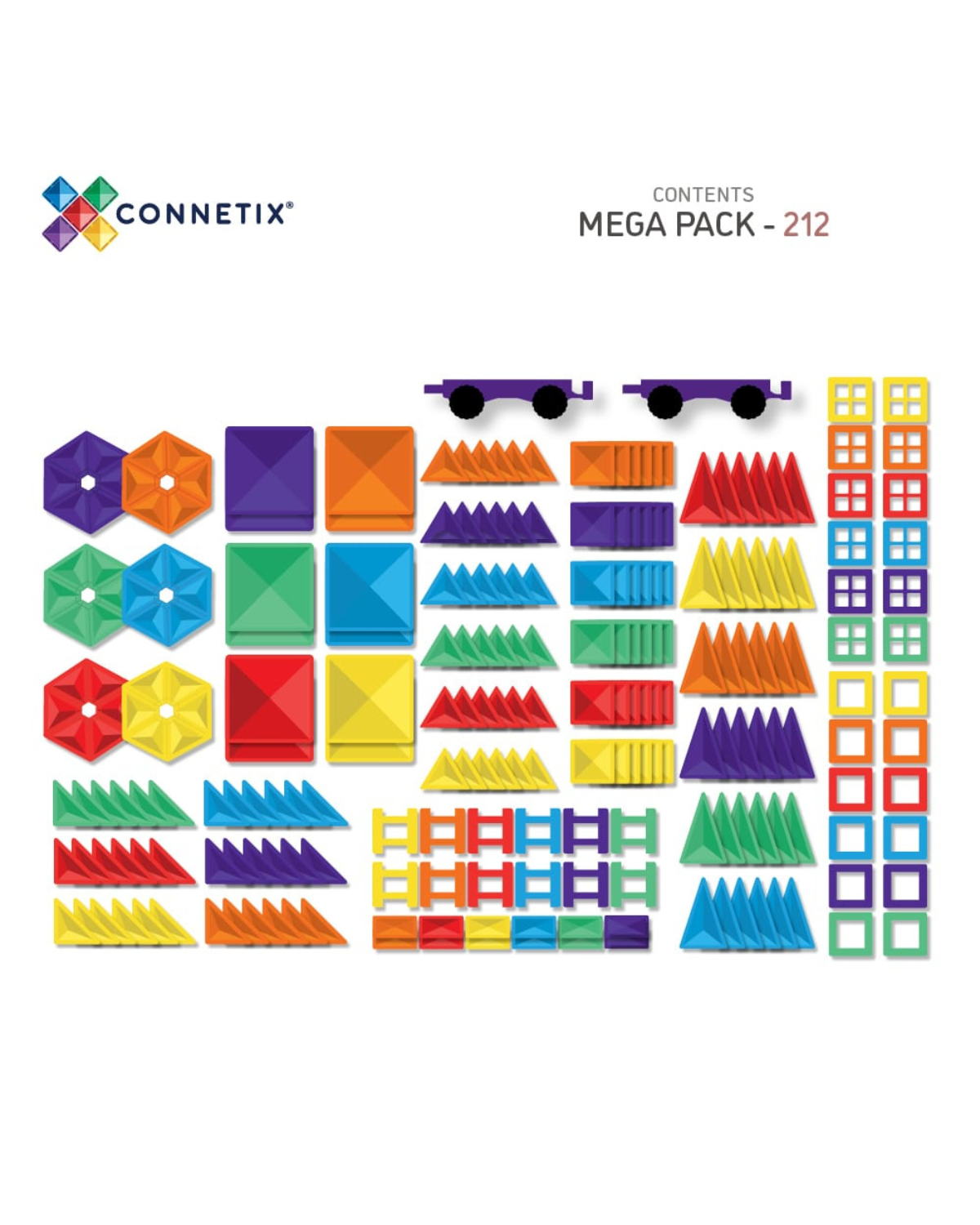 Connetix 212 Mega Pack 212pc
