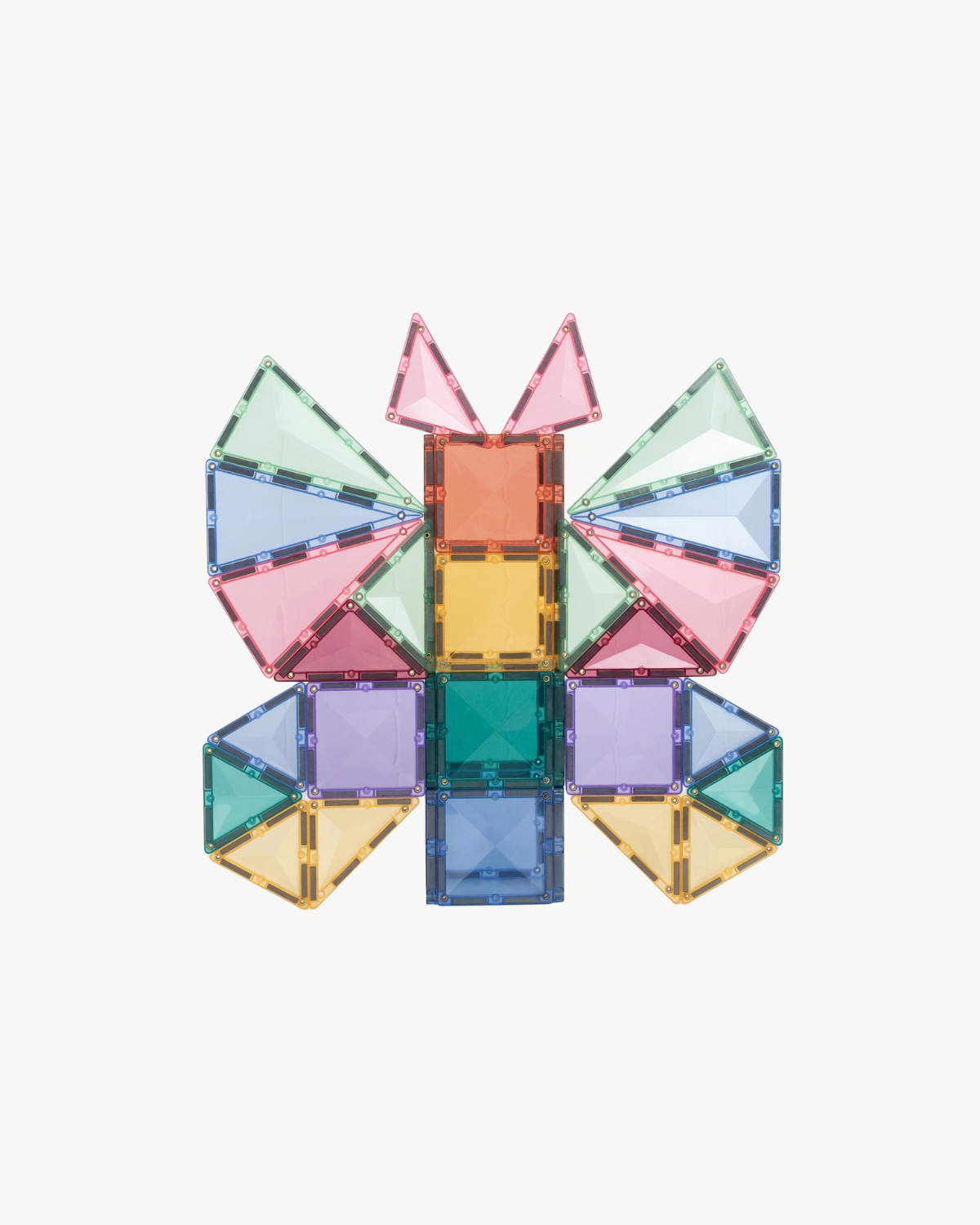 Connetix Magnetic Tiles Pastel Creative Pack (104 pc)