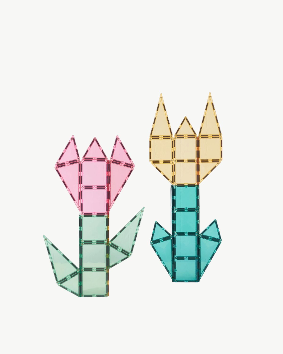 Connetix Magnetic Tiles Pastel Creative Pack (104 pc)