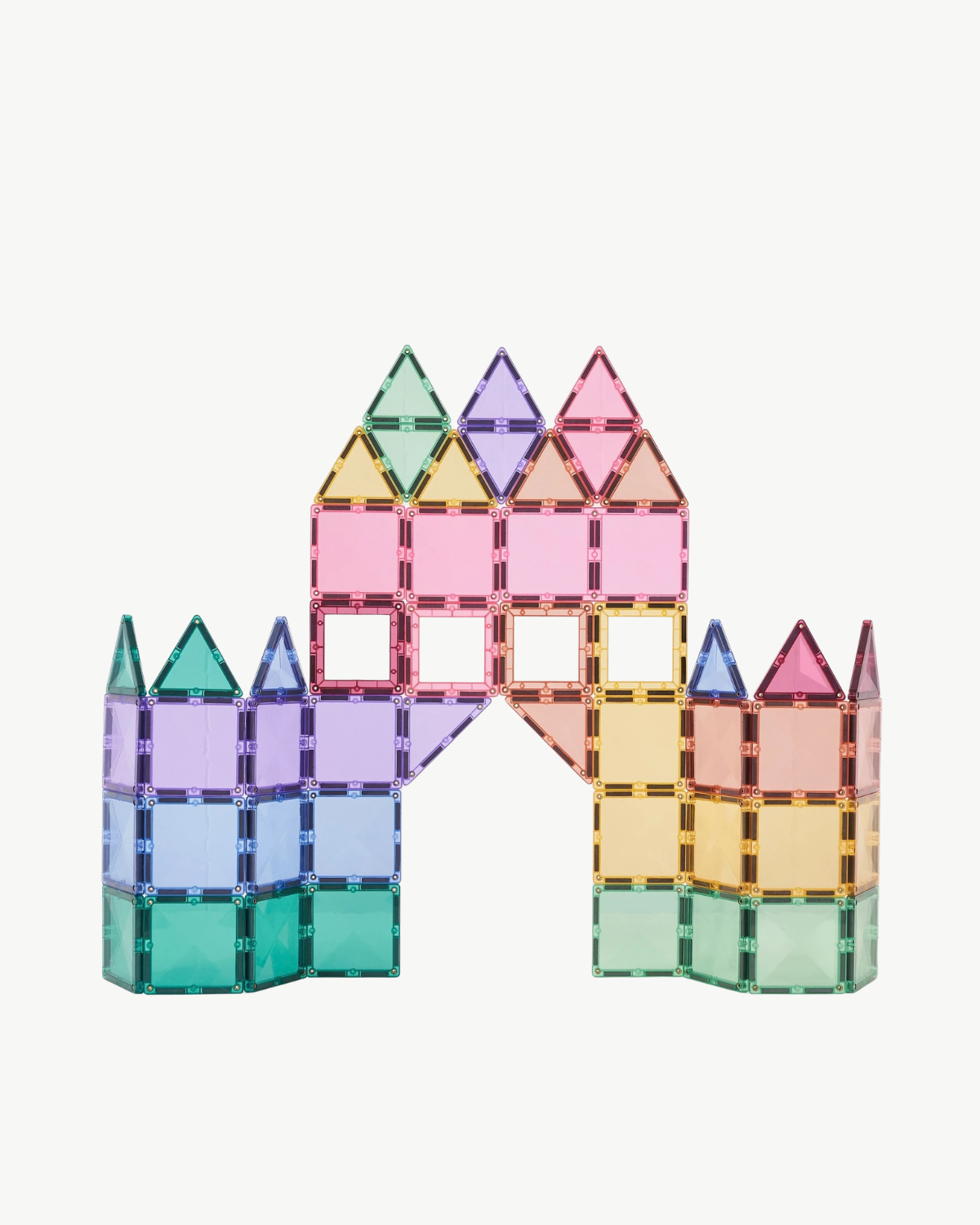 Connetix Magnetic Tiles Pastel Creative Pack (104 pc)