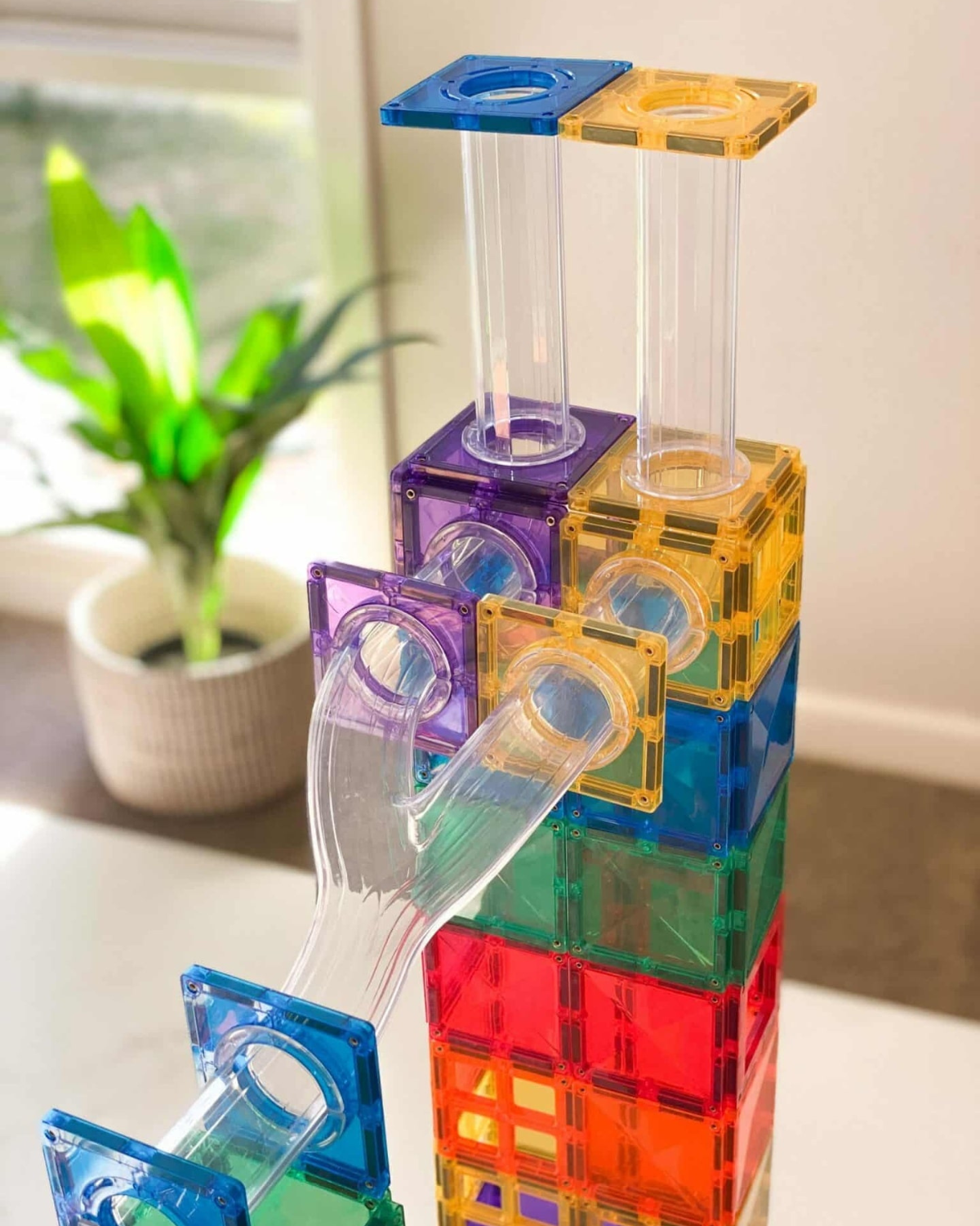 Connetix - Rainbow Ball Run Pack (92 pc)