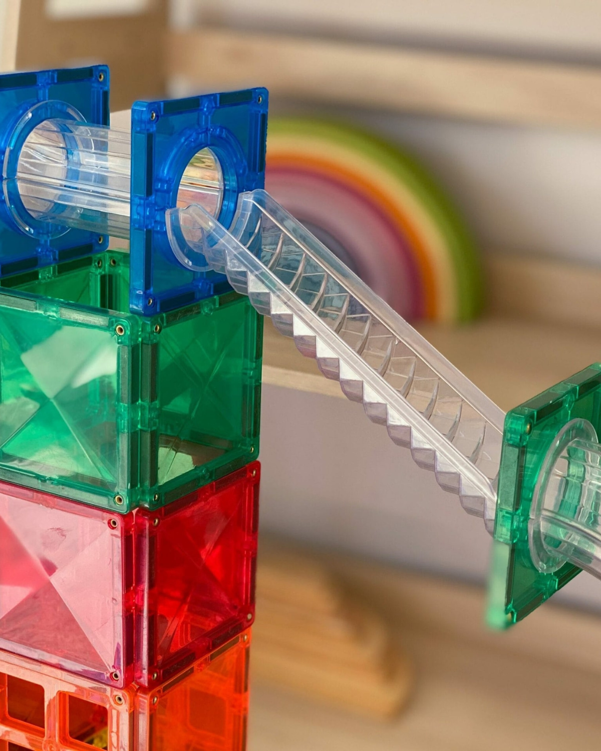 Connetix - Rainbow Ball Run Pack (92 pc)