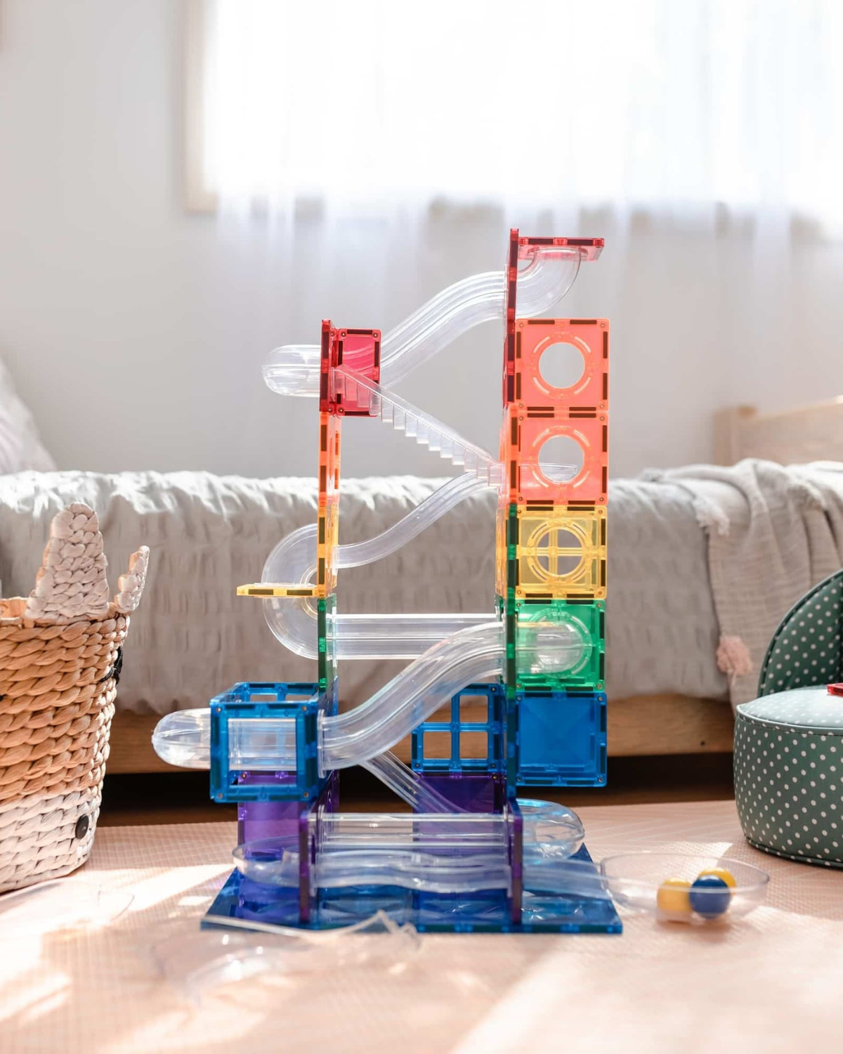 Connetix - Rainbow Ball Run Pack (92 pc)