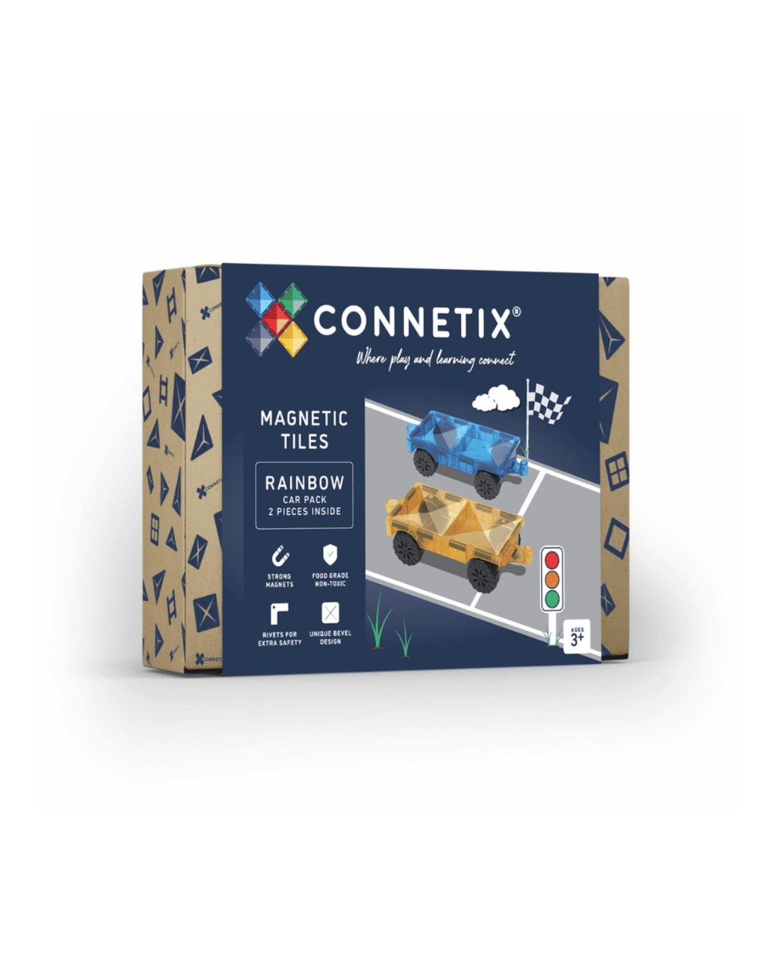 Connetix - Rainbow Car Pack (2 pc) 