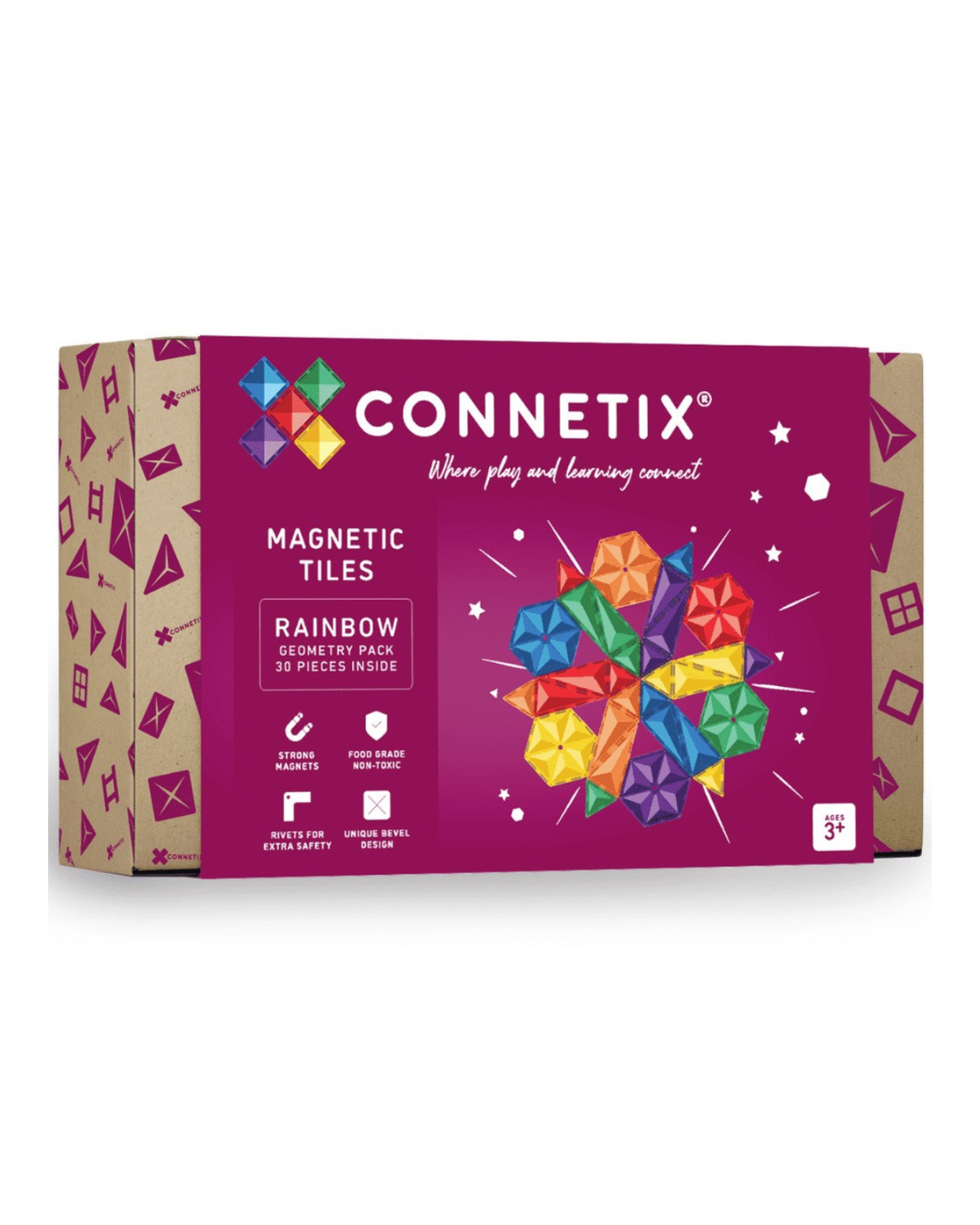 Connetix - Rainbow Geometry Pack (30 pc)