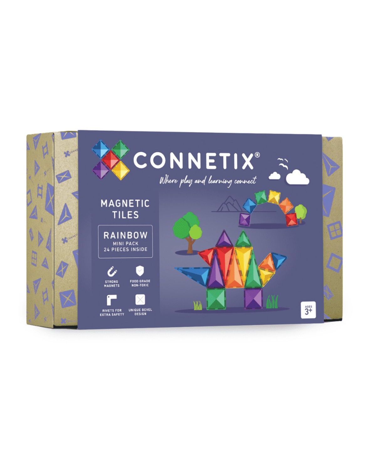 Connetix - Rainbow Mini Pack (24 pc) 