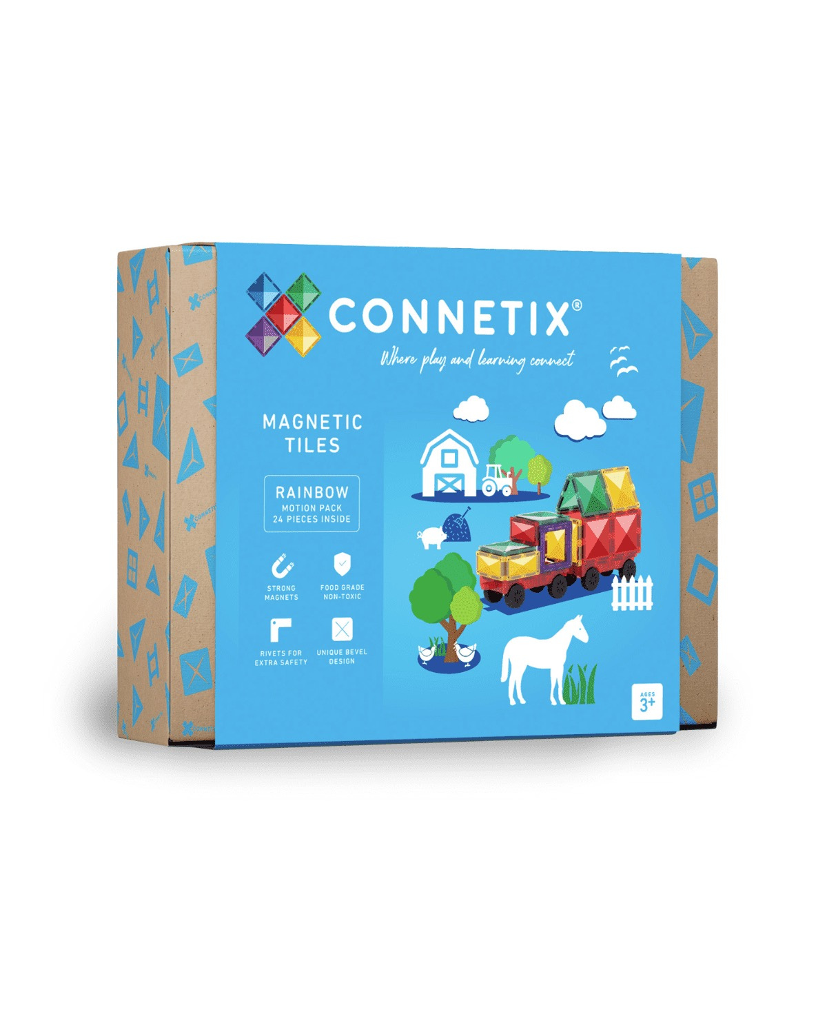 Connetix - Rainbow Motion Pack (24 pc) 