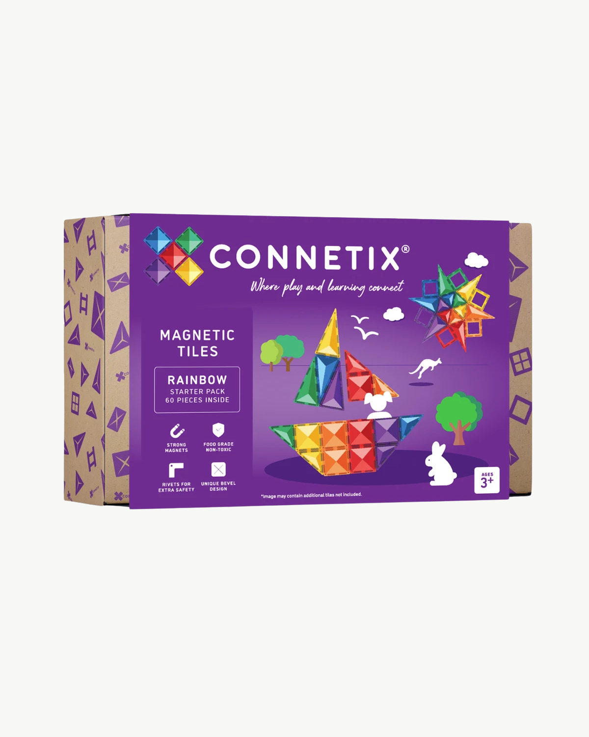 Connetix - Rainbow Starter Pack 60 pc 