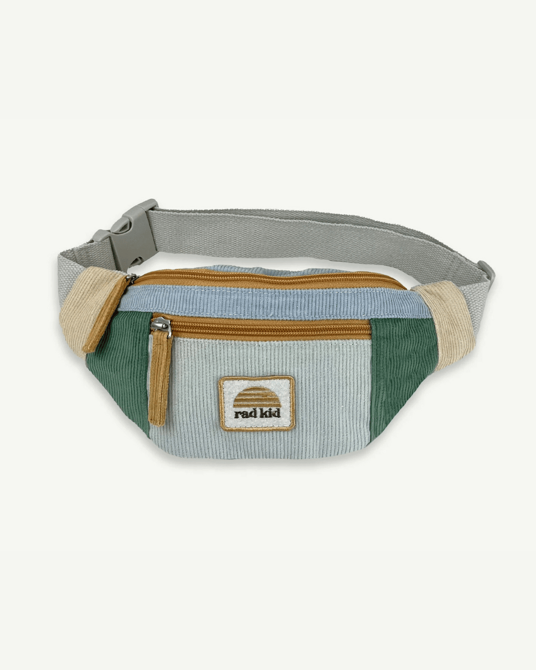 Banabae Corduroy Spliced Eco Belt Bag - Lagoon