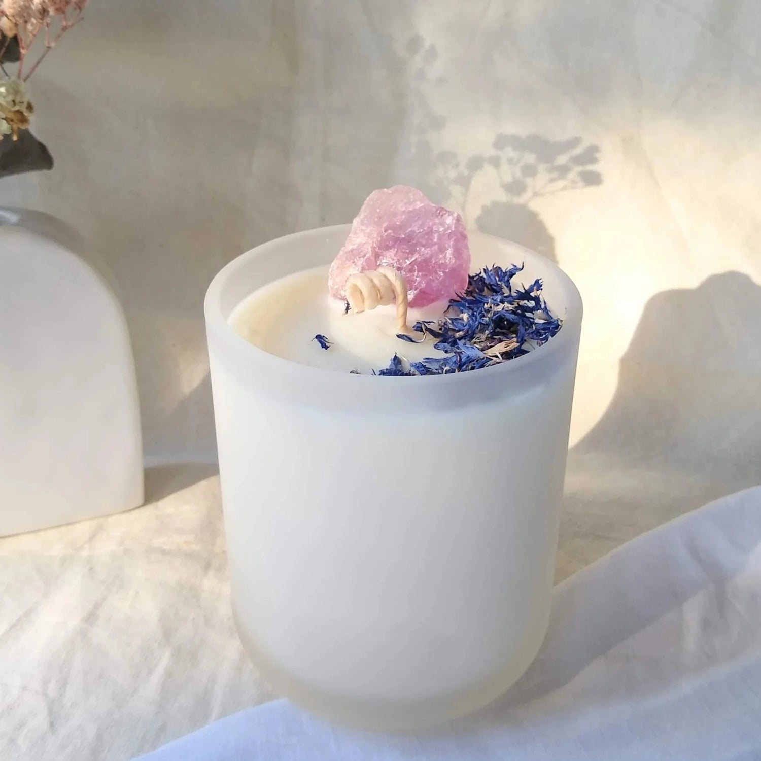 Aromatherapy Crystal Candles