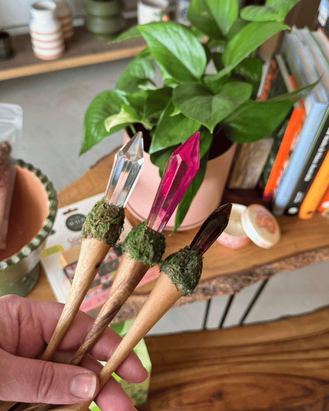 Crystal Leaf Spoon by Papoose Toys 