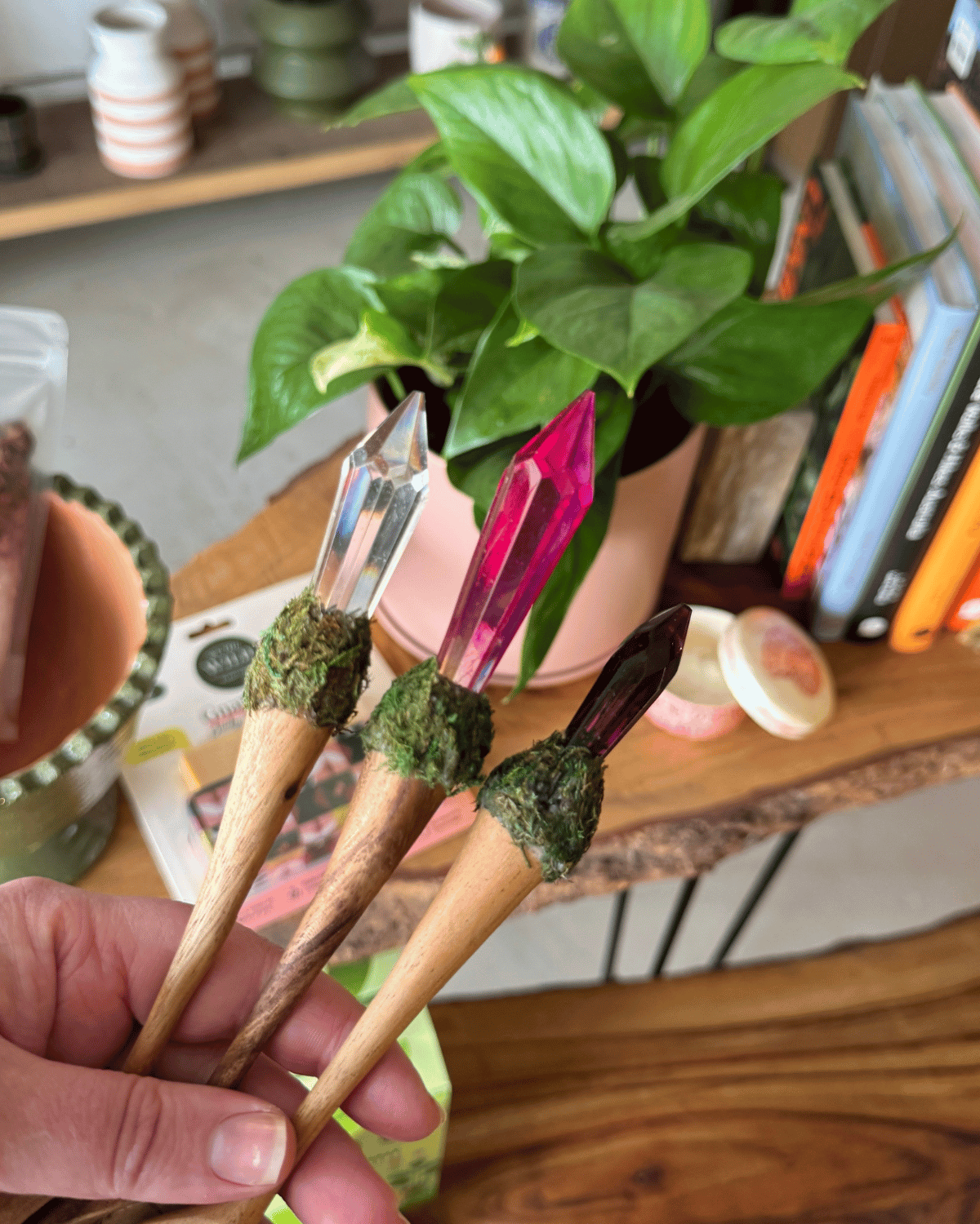 Crystal Leaf Spoon by Papoose Toys 