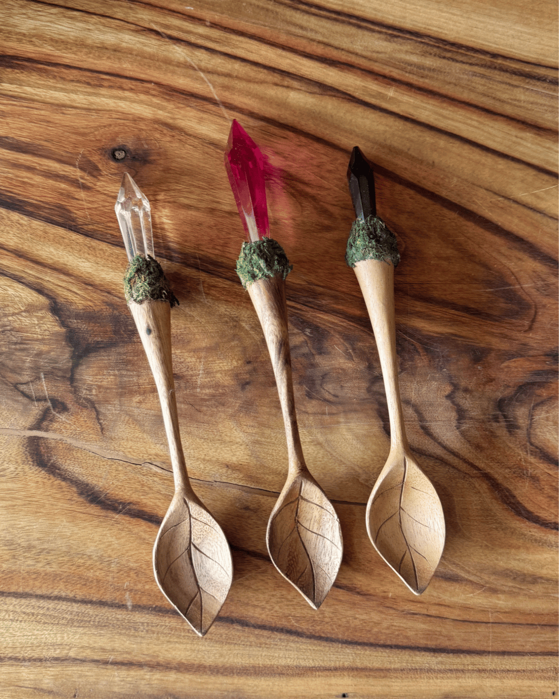 Crystal Leaf Spoon by Papoose Toys 
