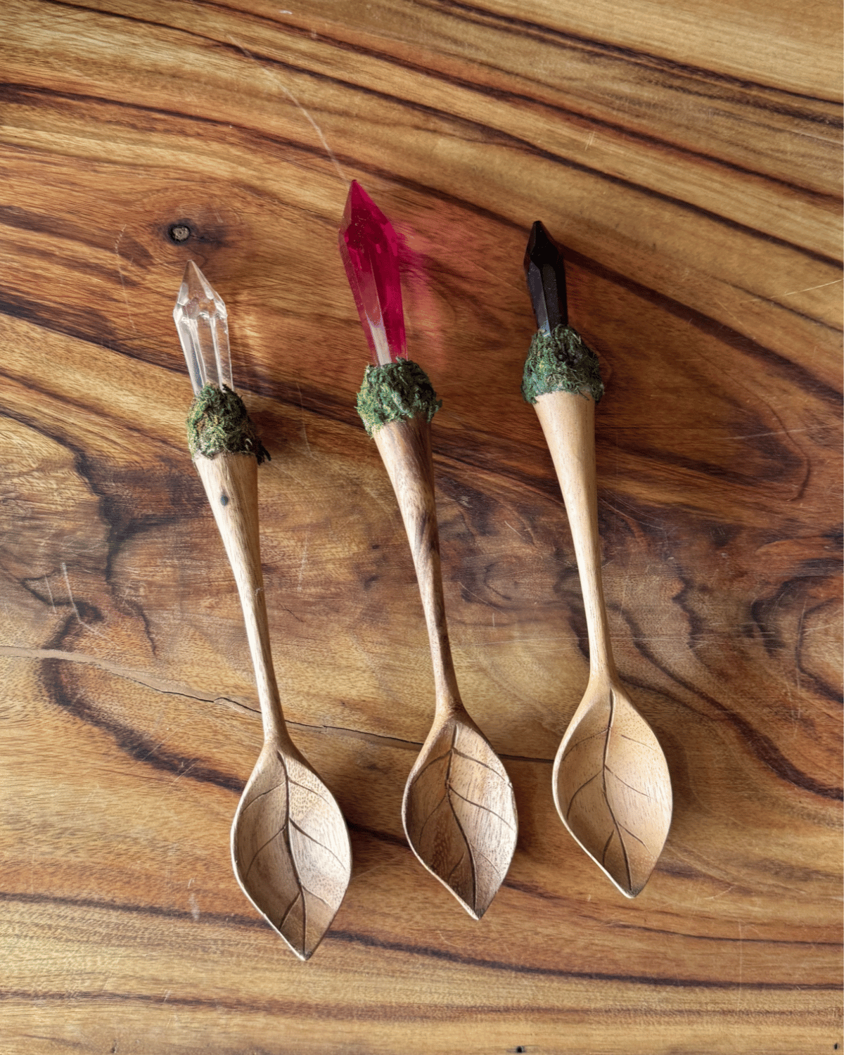Crystal Leaf Spoon by Papoose Toys 