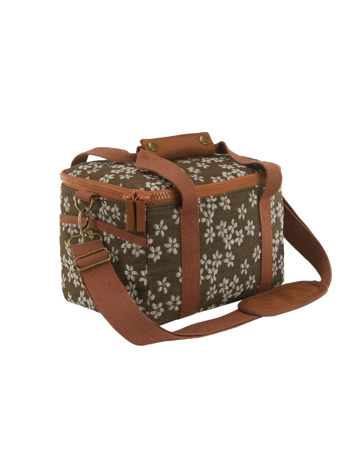 Mini Daisy Cooler Bag in Cinnamon by Wandering folk 🌼