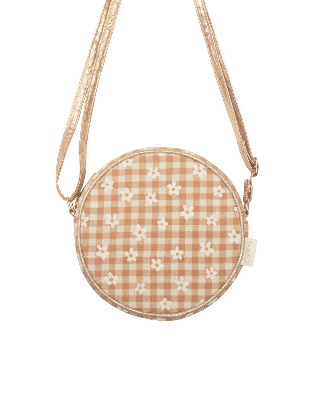 Daisy Gingham Round Bag Rockahula Kids