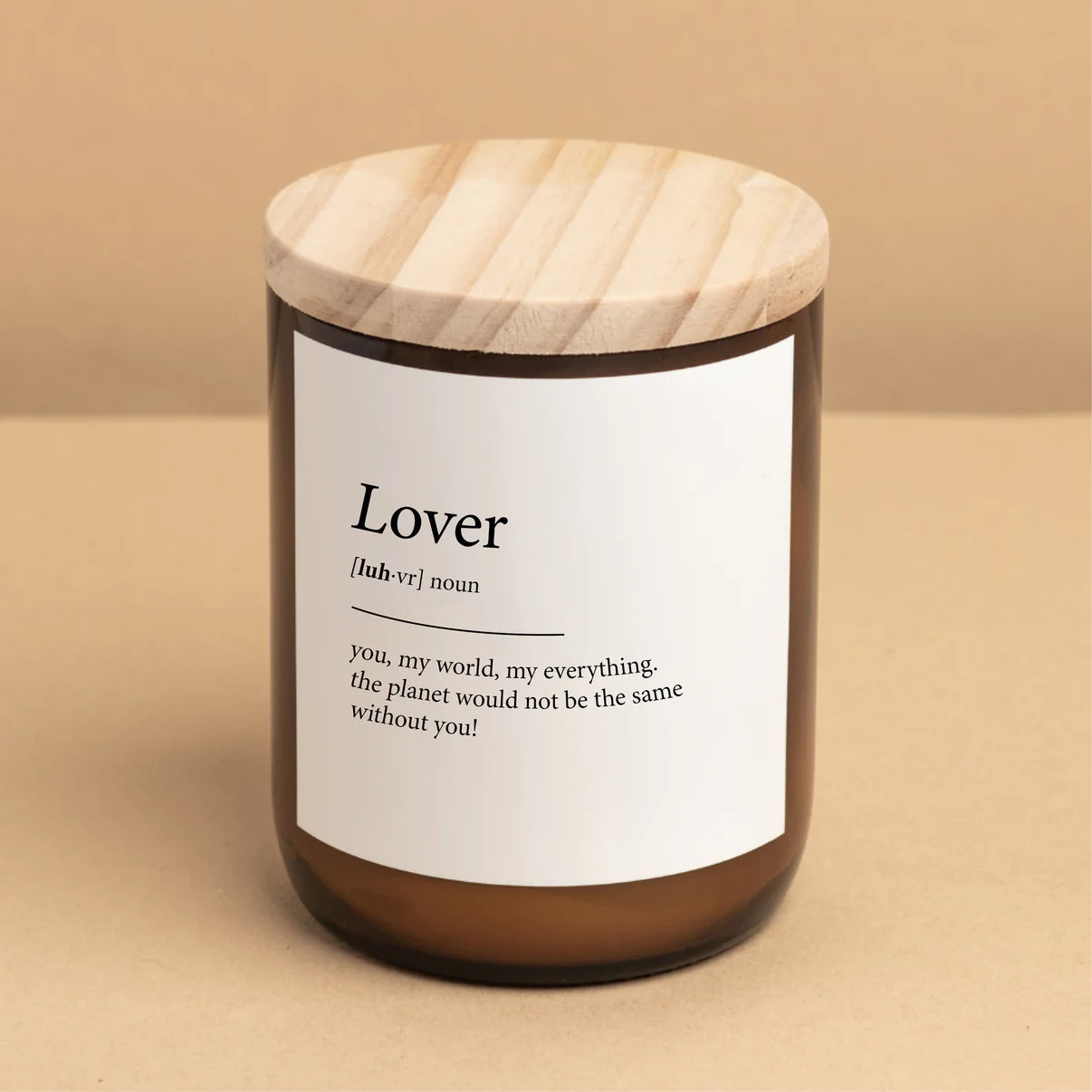 Dictionary Quote Candle - &