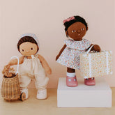 Dinkum Dolls Travel Togs - Blush by Olli Ella  - Dinkum doll Clothes