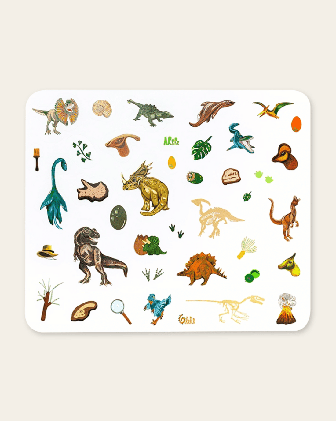 Dinosaurs - 160 Stickers by Edicare Editora 