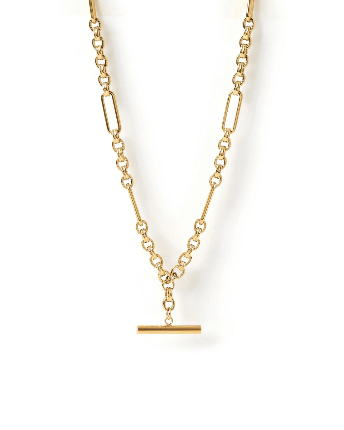 Duke Gold Necklace by Arms of Eve 