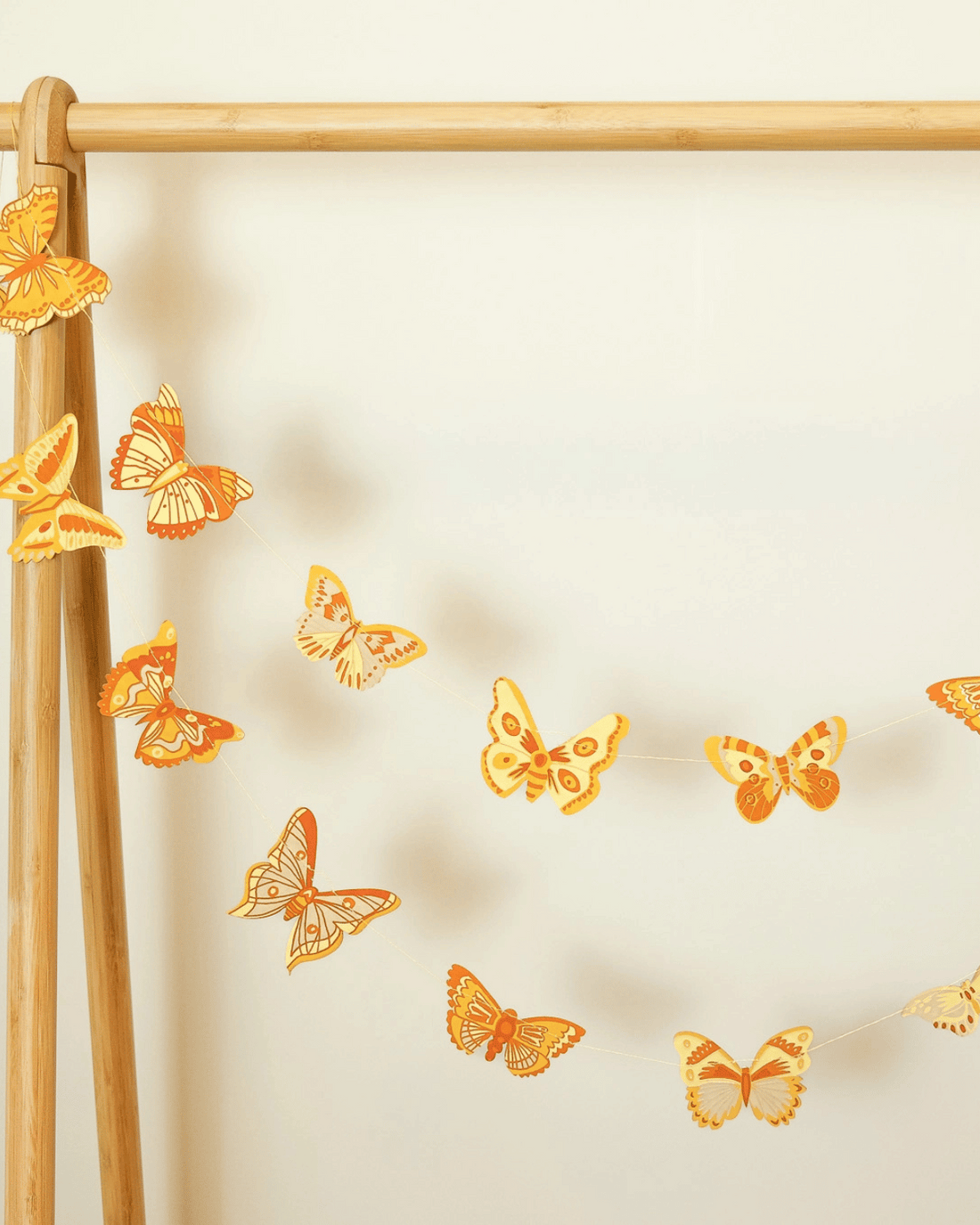 British Butterfly Sewn Garland by East End Press 🦋