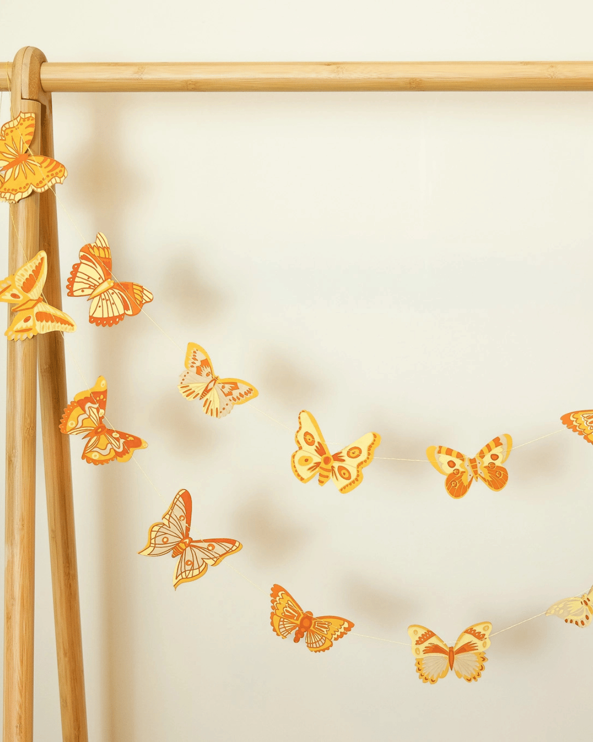 British Butterfly Sewn Garland by East End Press 🦋