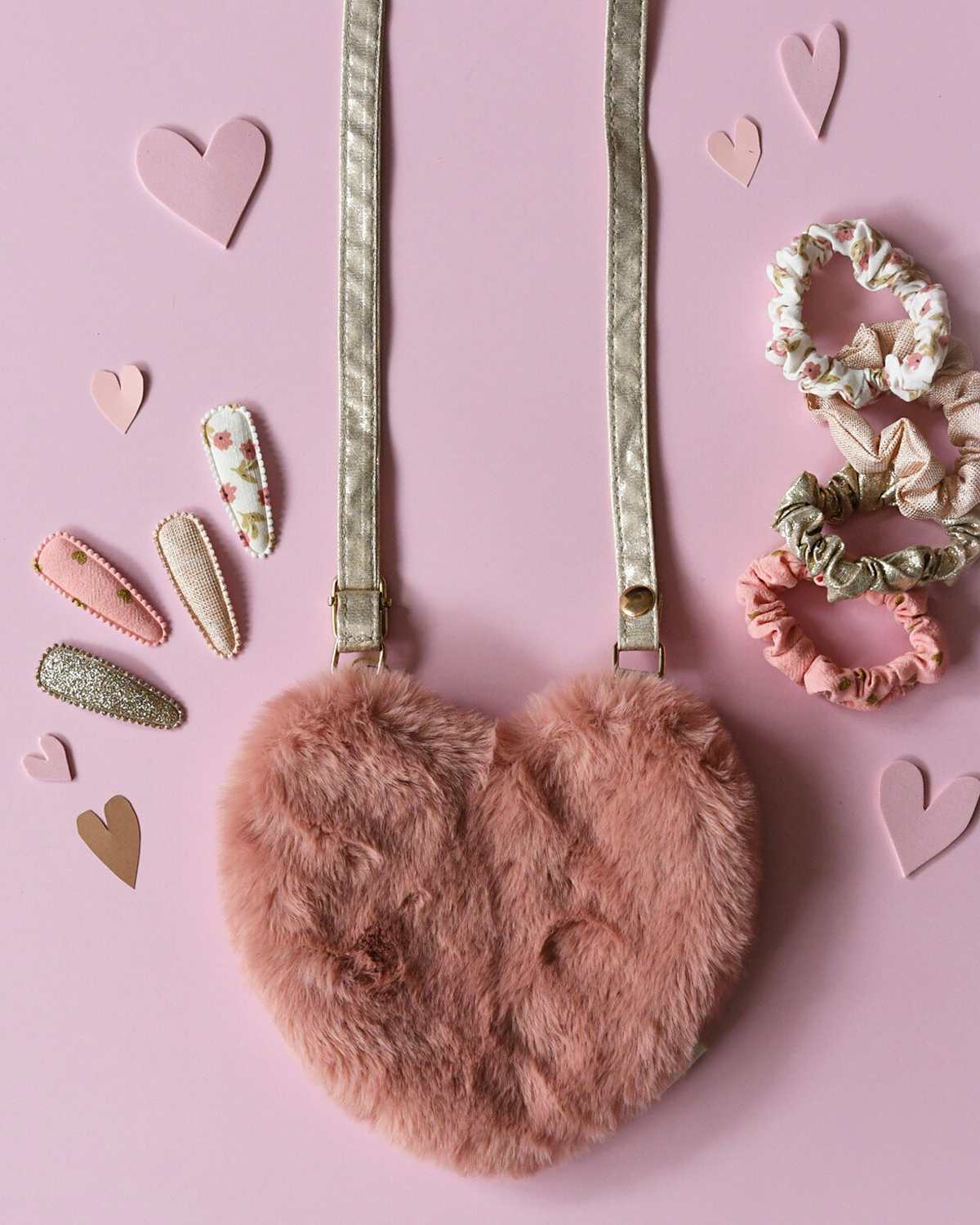 Elsie Fabric Hair Clip Set by Rockahula Kids 