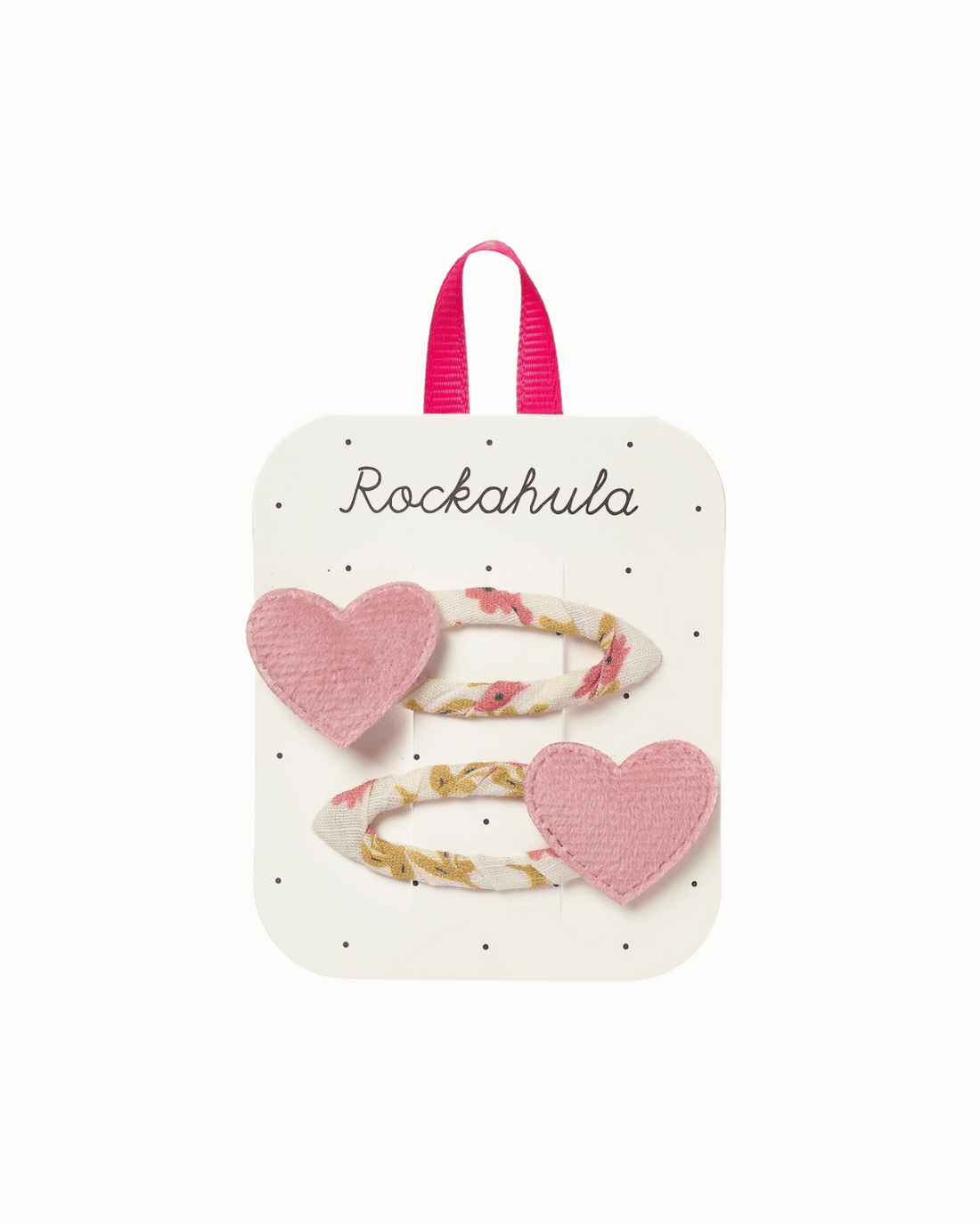 Elsie Heart Hair Clips by Rockahula Kids
