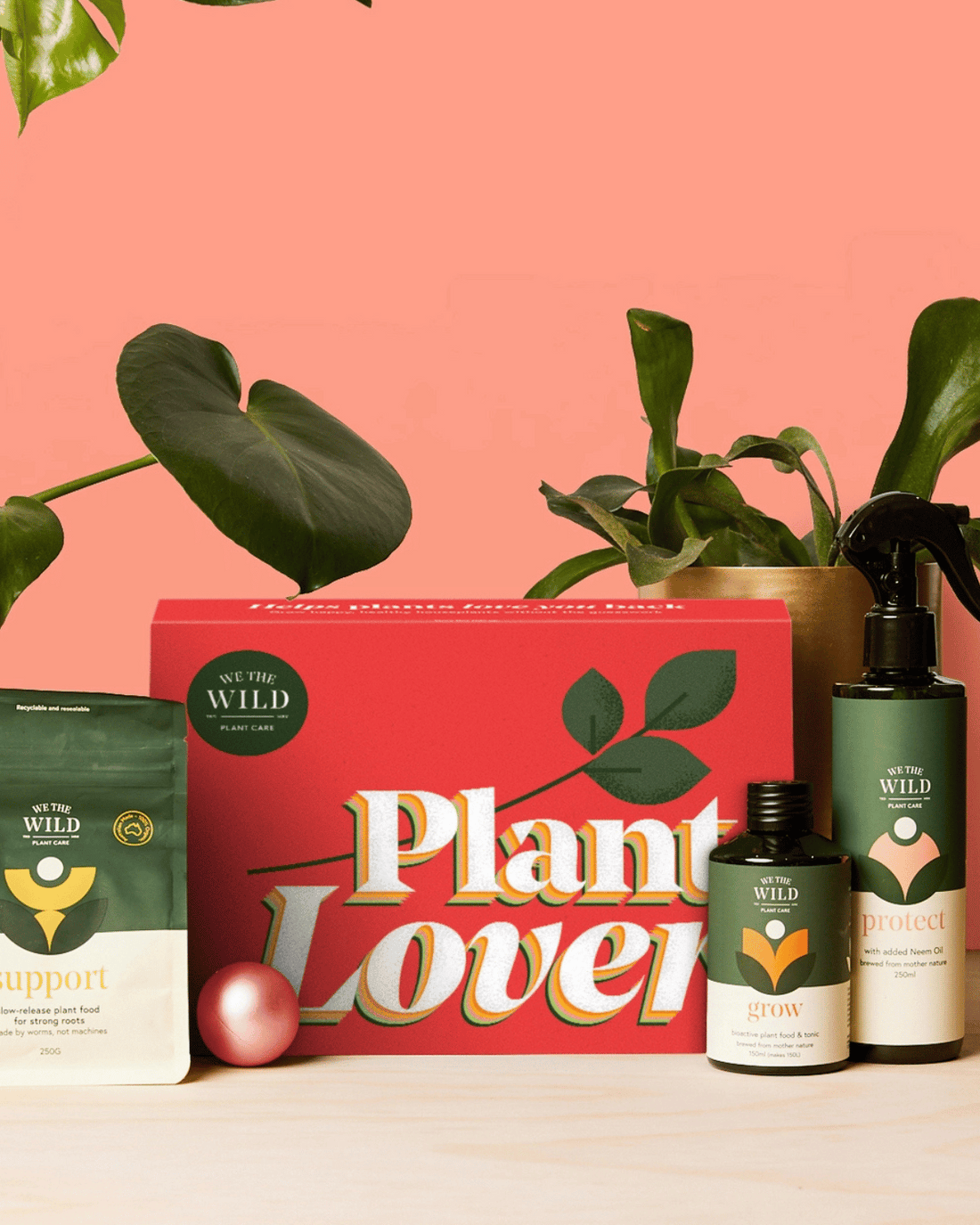 Essential Plant Care Kit by We The Wild in a limited time Gift Box... Plant Lover!