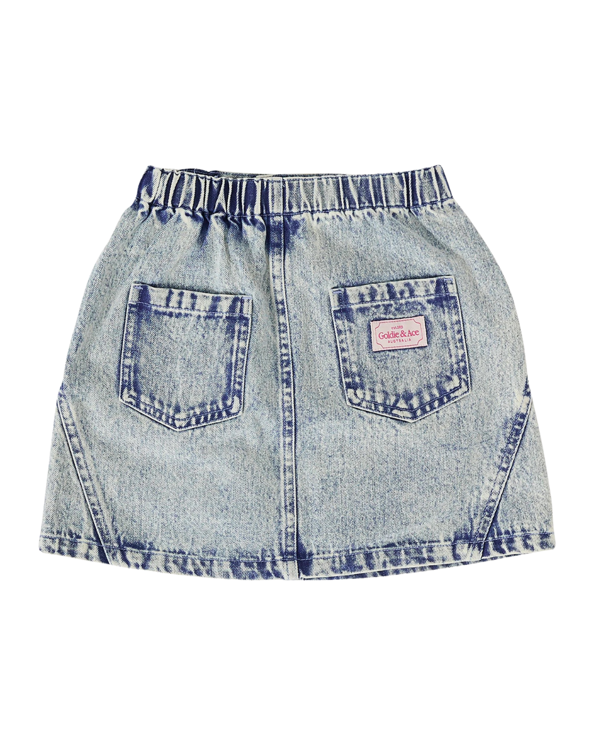 Goldie + Ace - Kids Esta A-Line Denim Skirt 